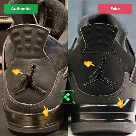 nike air jordan 4 fake vs real|authentic jordan 1 front view.